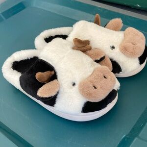 Cow slippers